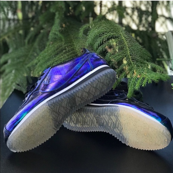 NWT Nike Classic Cortez Leather Mica Blue WMNS - Picture 4 of 7